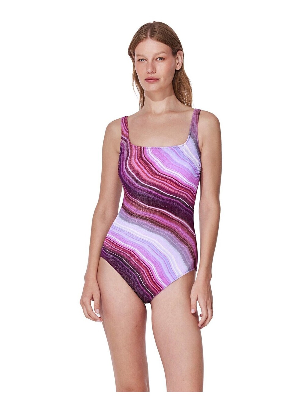 GOTTEX MARBLE DREAM SQUARE NECK ONE PIECE